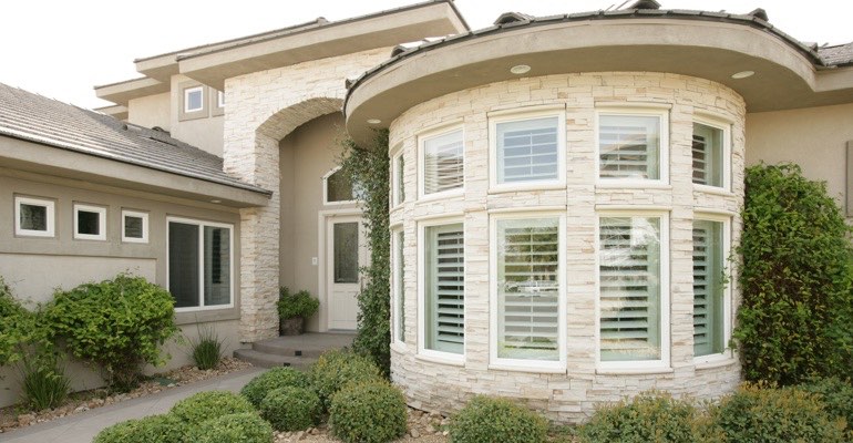 Exterior view of shutters Philadelphia home